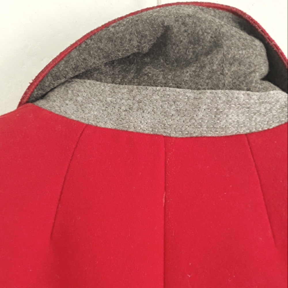 Banana Republic Red Wool, Size 2 - Picture 5 of 11